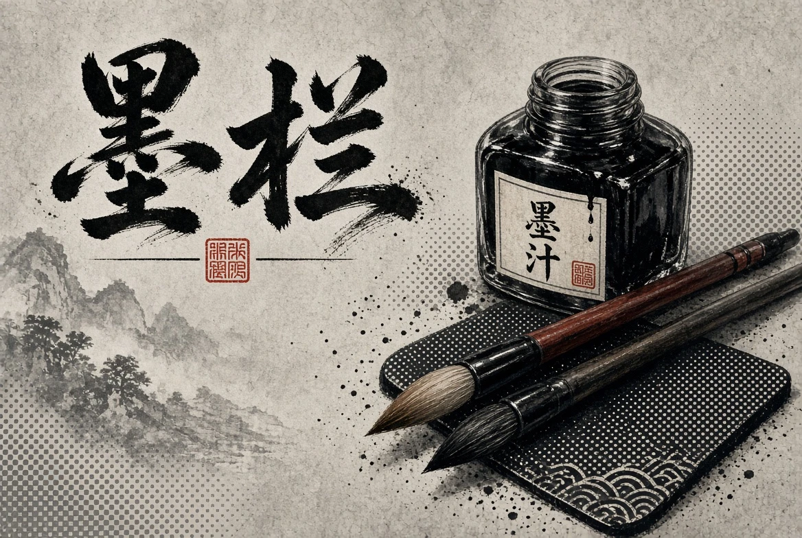 墨栏画面语言