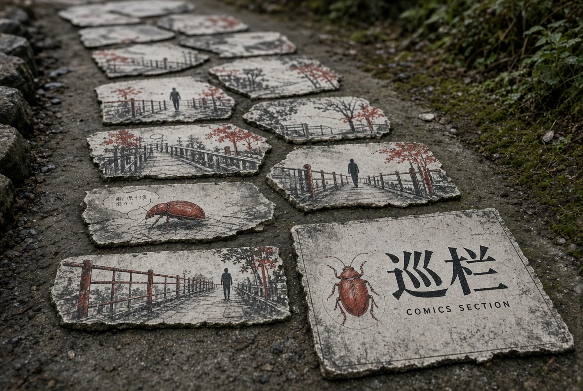 巡栏阅读路径